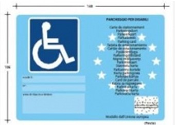 Pass disabili personalizzato